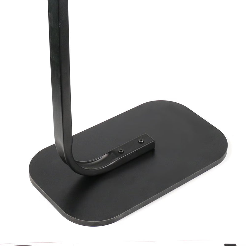 C Shaped Side Table for Sofa Bedside End Table Metal Frame Small Coffee Laptop Table Living Room-8