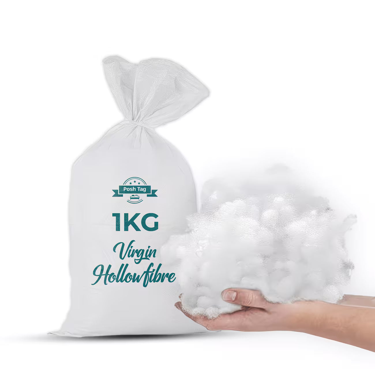 Hollowfibre Toy Stuffing 100% Virgin Polyester – Hypoallergenic Filling for Soft Toys, Cushions & Crafts