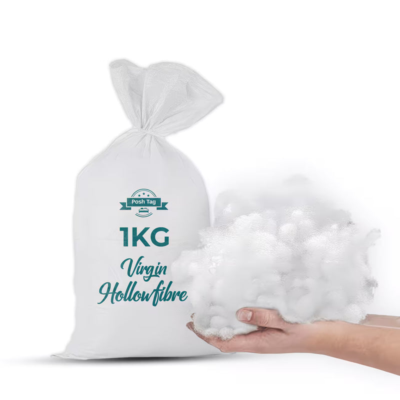 Hollowfibre Toy Stuffing 100% Virgin Polyester – Hypoallergenic Filling for Soft Toys, Cushions & Crafts-1