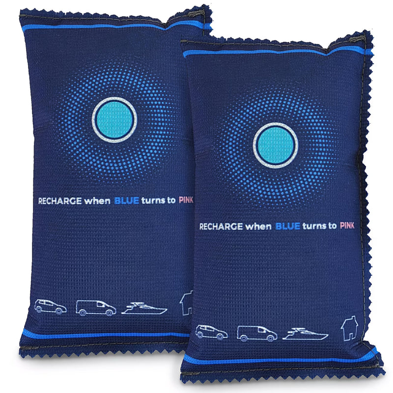 350g Car Dehumidifier Bag Leakproof Moisture Absorber Anti-Condensation Interior & Windscreen Dryer-2