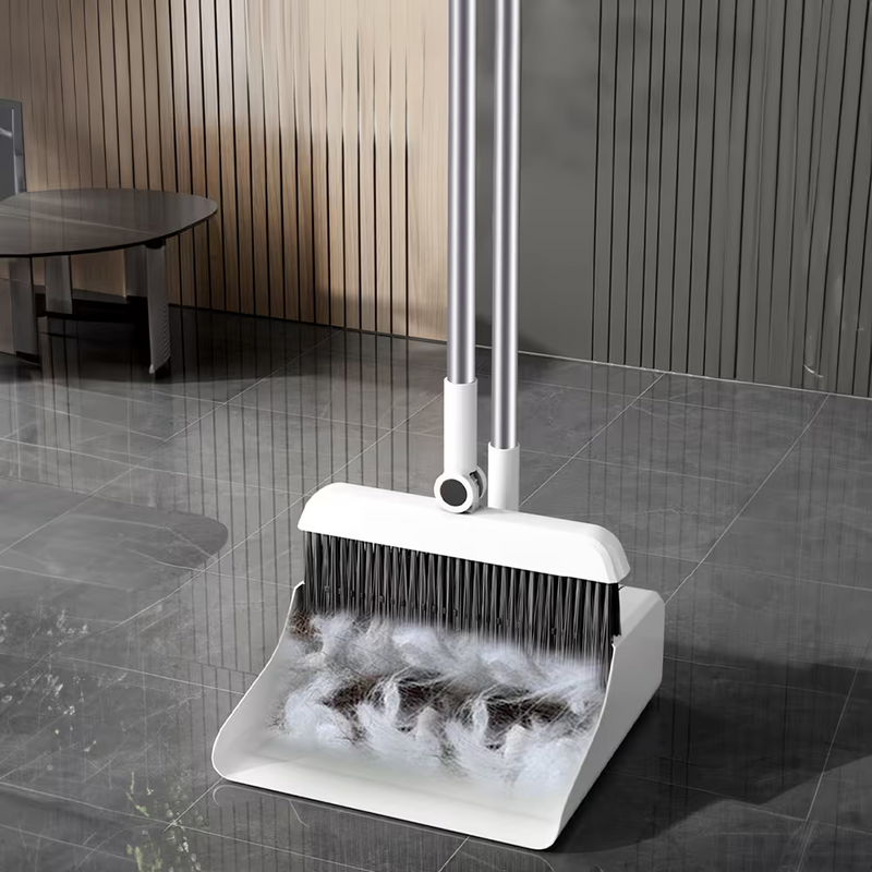 3pcs Desktop Cleaning Set – Non-Stick Hair Broom, Dustpan & Soft Brush Combo | Mini Table Sweeper for Home & Office Cleaning-4