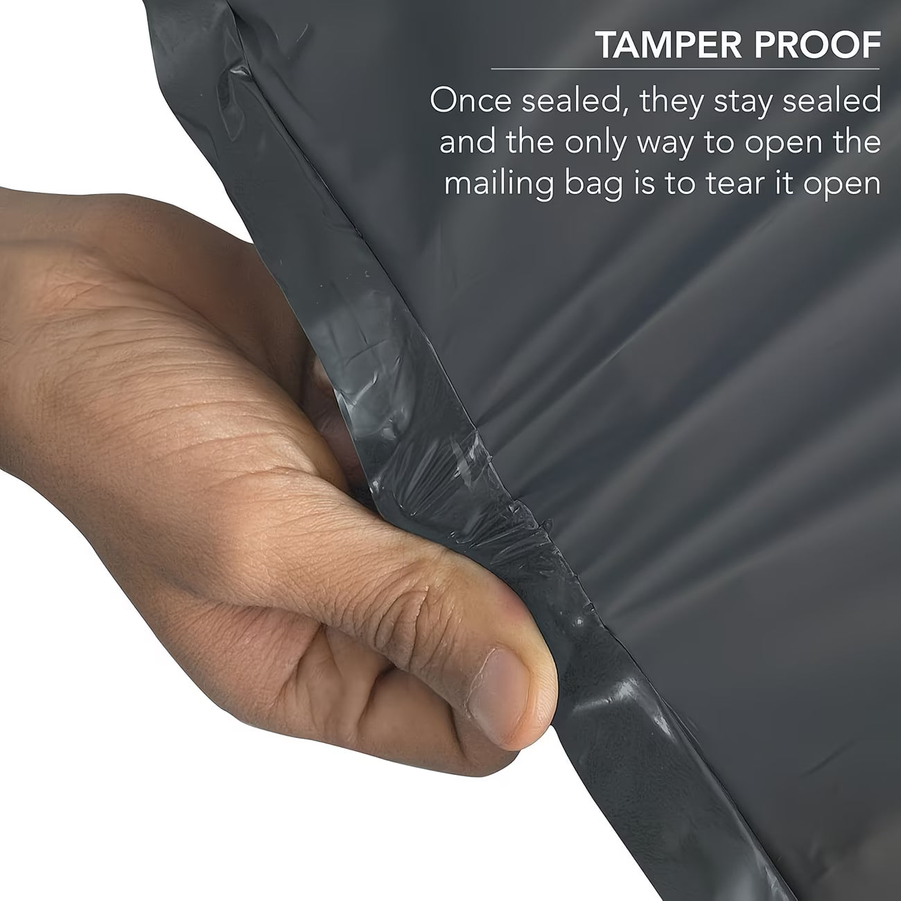 Grey Mailing Bags 50 Pack – Self-Seal Waterproof Poly Mailers for Shipping & Packaging (Multi Sizes)-11