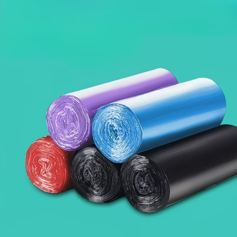 Heavy-Duty Garbage Bags with Handles – Leak-Proof Odour-Resistant Bin Liners 5 Rolls 100 Bags-7
