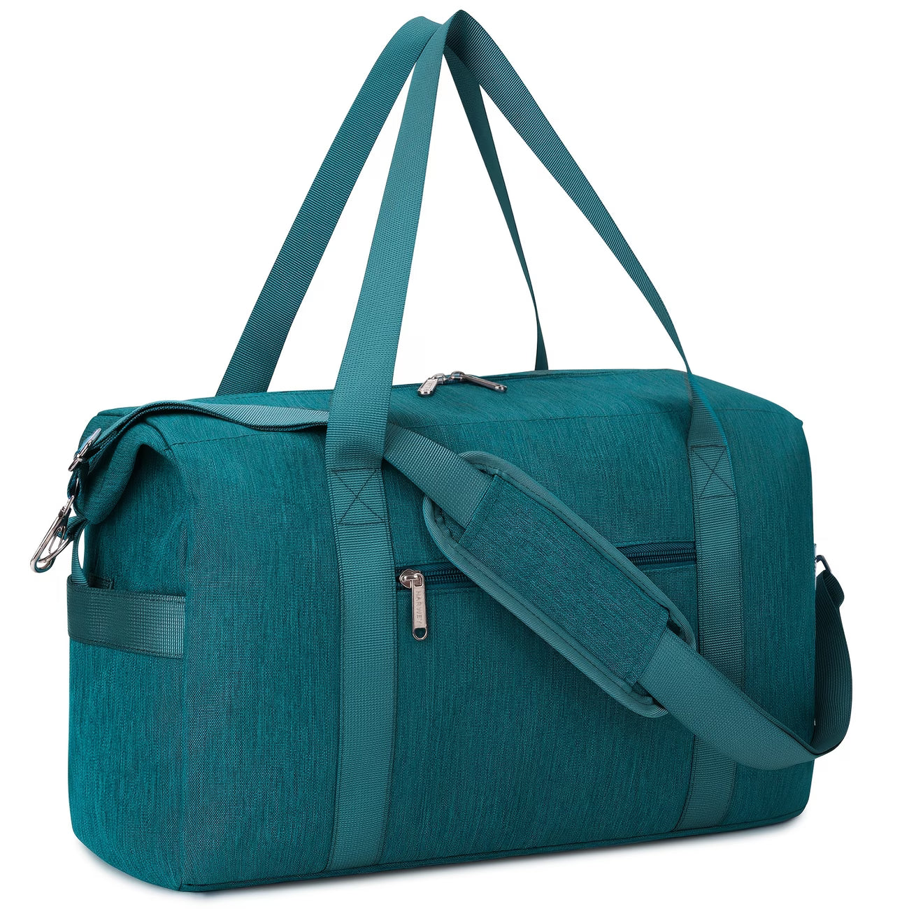 Cabin Bag 20L Underseat Travel Duffel – Lightweight Foldable Holdall with 6+1 Pockets & Detachable Strap 40x20x25