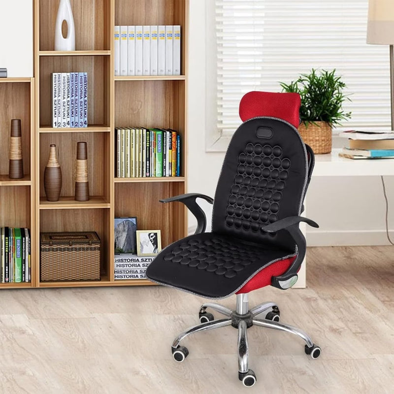 2 Pack Universal Car Seat Cushions Black Front Seat Pads Comfortable Cover for Car Office Chair-4