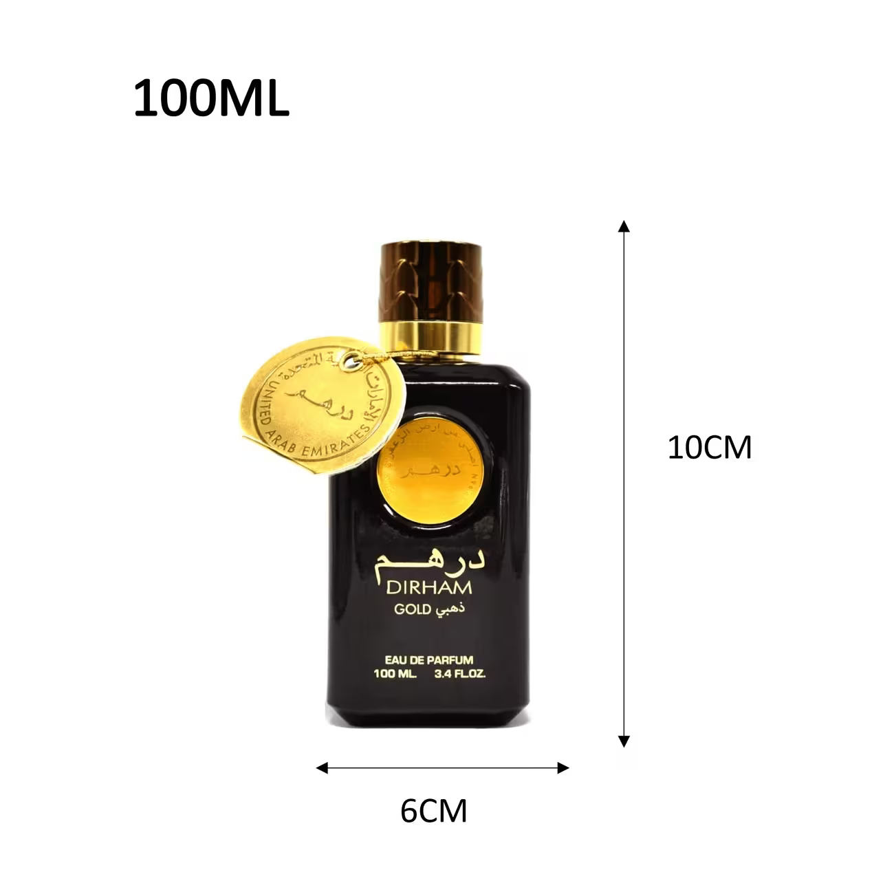 Dubai Arabian Oud Eau de Parfum 100ml – Unisex Sandalwood & Oud Long-Lasting Fragrance-3