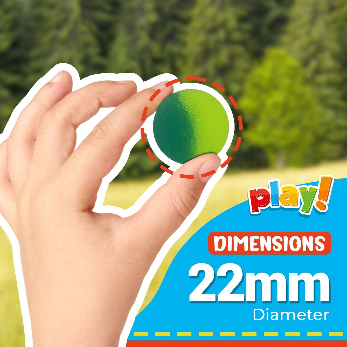 35 or 70 Pack Rubber Bouncy Balls 24mm Kids Party Bag Fillers Colourful High Bounce Toy Set-3