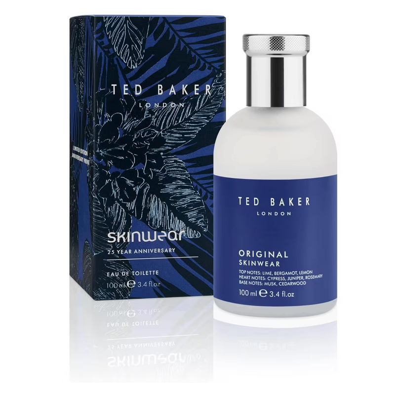 Ted Baker Skinwear EDT, Woody Masculine Fragrance, Zesty Lime, Bergamont And Lemon Top Notes with Sandalwood, Amber And Cedar Base Notes-1