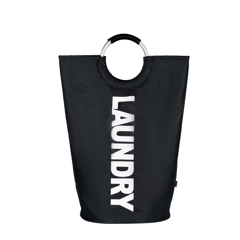 Large 82L Laundry Basket Foldable Hamper with Soft Handles for Bedroom Bathroom Dorm Storage-11
