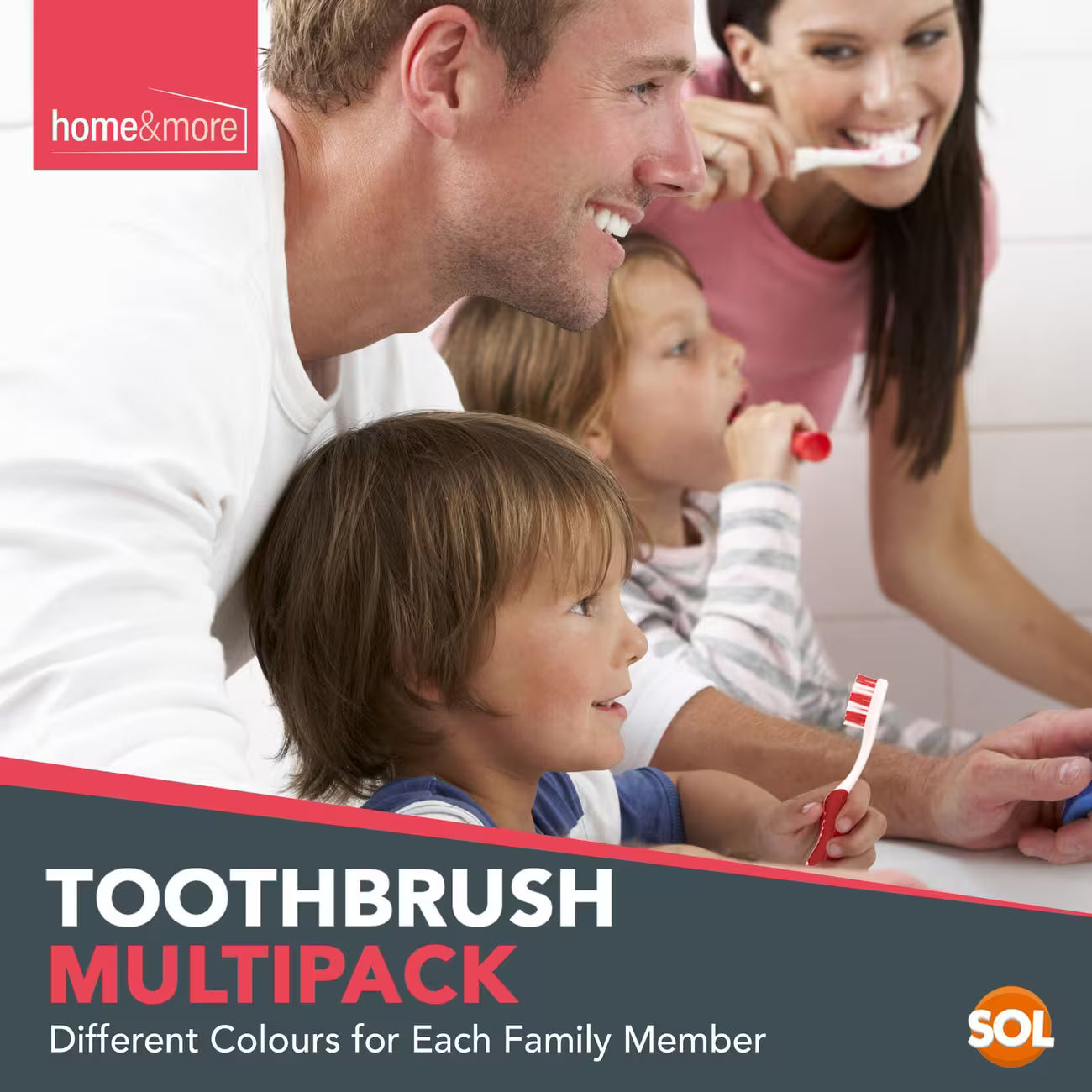 8 Pack Soft Bristle Toothbrush Set Adults Manual Toothbrushes Ergonomic Handle-8