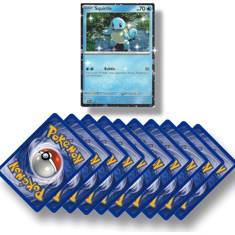 Genuine Pokémon Cards – TCYM Mystery Pack with Guaranteed Holo & Rare, Authentic Trading Card Booster-6