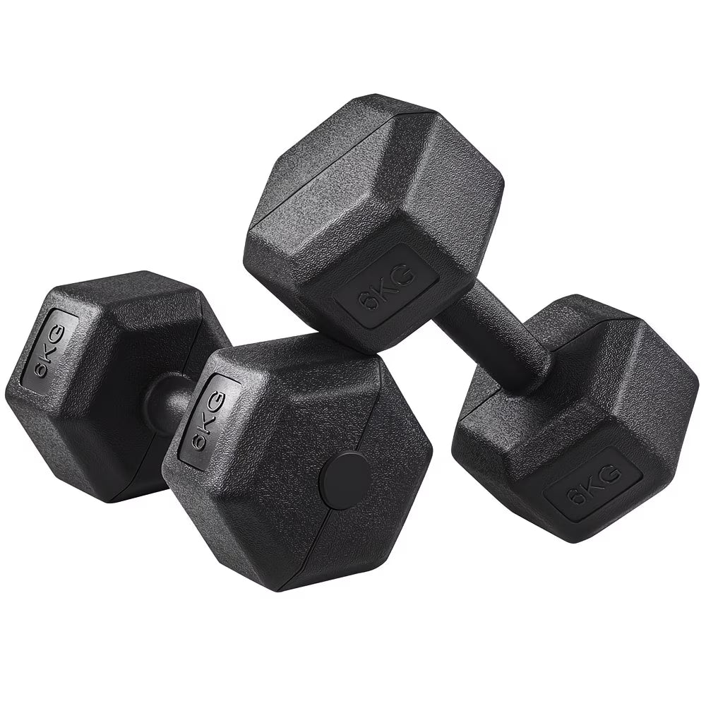 Costoffs Hex Dumbbells Set (Pair) – Non-Slip Home Gym Weights for Strength Training Men & Women-15