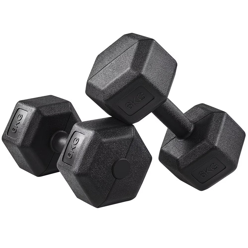 Costoffs Hex Dumbbells Set (Pair) – Non-Slip Home Gym Weights for Strength Training Men & Women-15