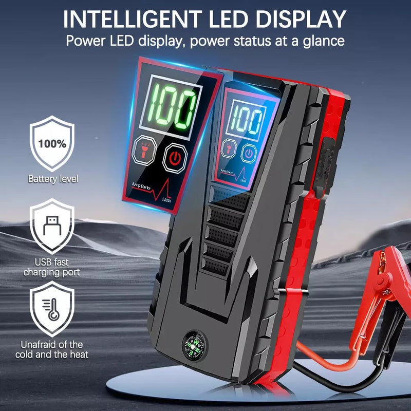 Portable Car Jump Starter Power Bank Battery Booster for Petrol Diesel Cars with LED Flashlight-9