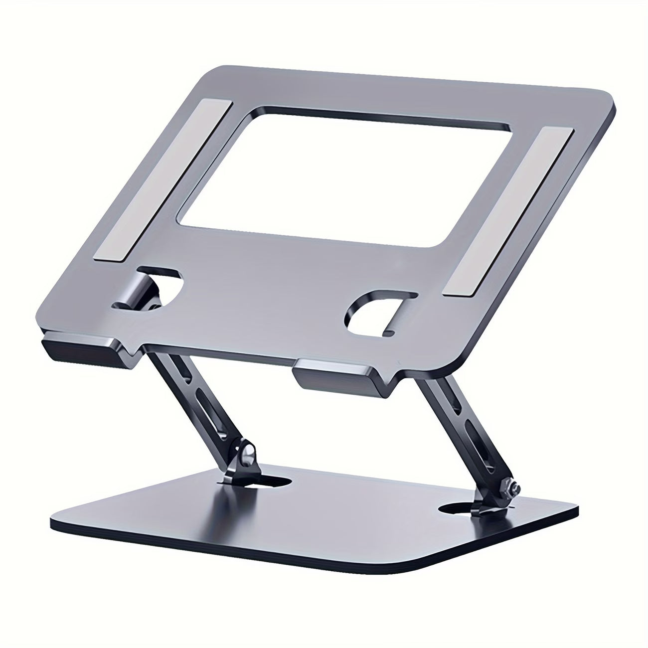 Adjustable Foldable Laptop Stand Portable Ergonomic Riser for 10-15.6 Inch Laptops Ventilated Cooling-7