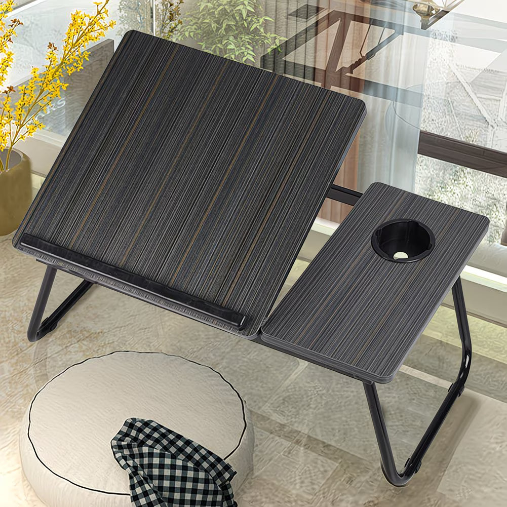 Adjustable Laptop Desk – Foldable Tilting Portable Table for Sofa Bed, Writing, Breakfast & Notebook Use-7