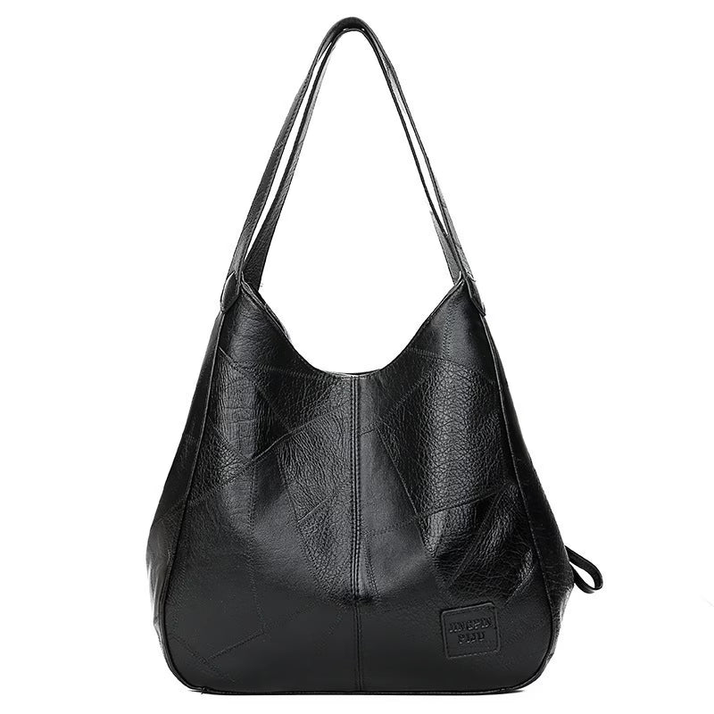 Soft Vegan Bags Large Capacity Handbag Multiple Pocket Tote Work Bag Shoulder Bags for Women