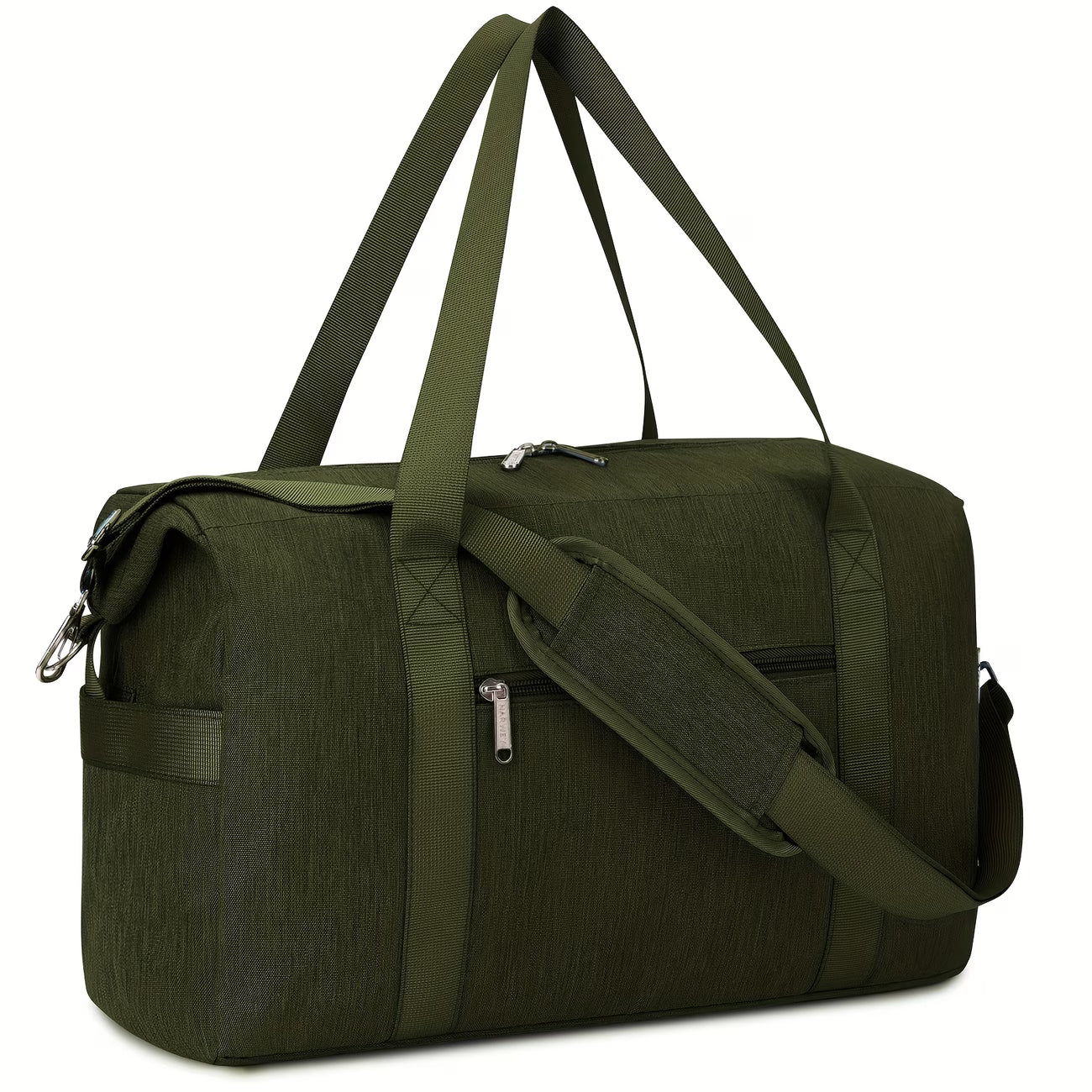 Cabin Bag 20L Underseat Travel Duffel – Lightweight Foldable Holdall with 6+1 Pockets & Detachable Strap 40x20x25-12
