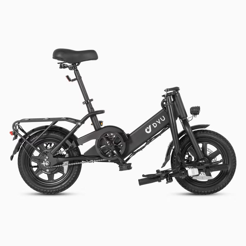 DYU C3 14" Foldable Electric Bike 250W Motor 36V Battery City Commuter eBike-6
