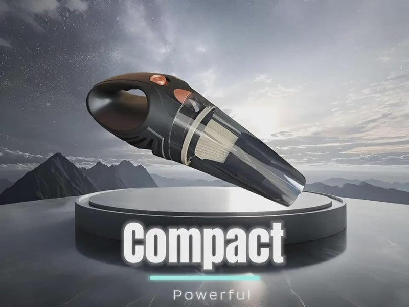 Portable Handheld Car Vacuum Cleaner 4.8m Cord 4.2KPa Suction Mini Auto Vacuum with Attachments-2