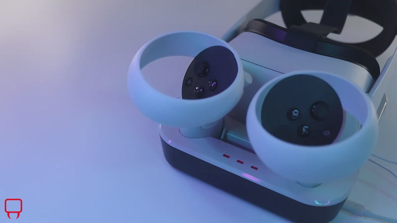 Venom Charging Dock and Rechargeable Battery Packs for Meta Quest 2-1