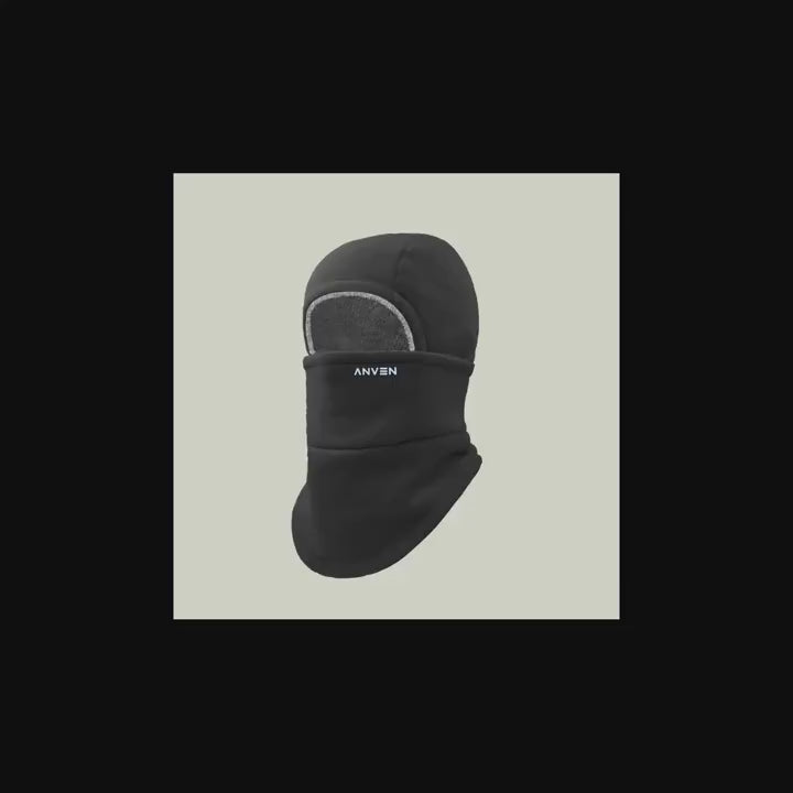 Unisex Winter Thermal Balaclava Fleece Lined Face Mask Ski Cycling Neck Warmer-2